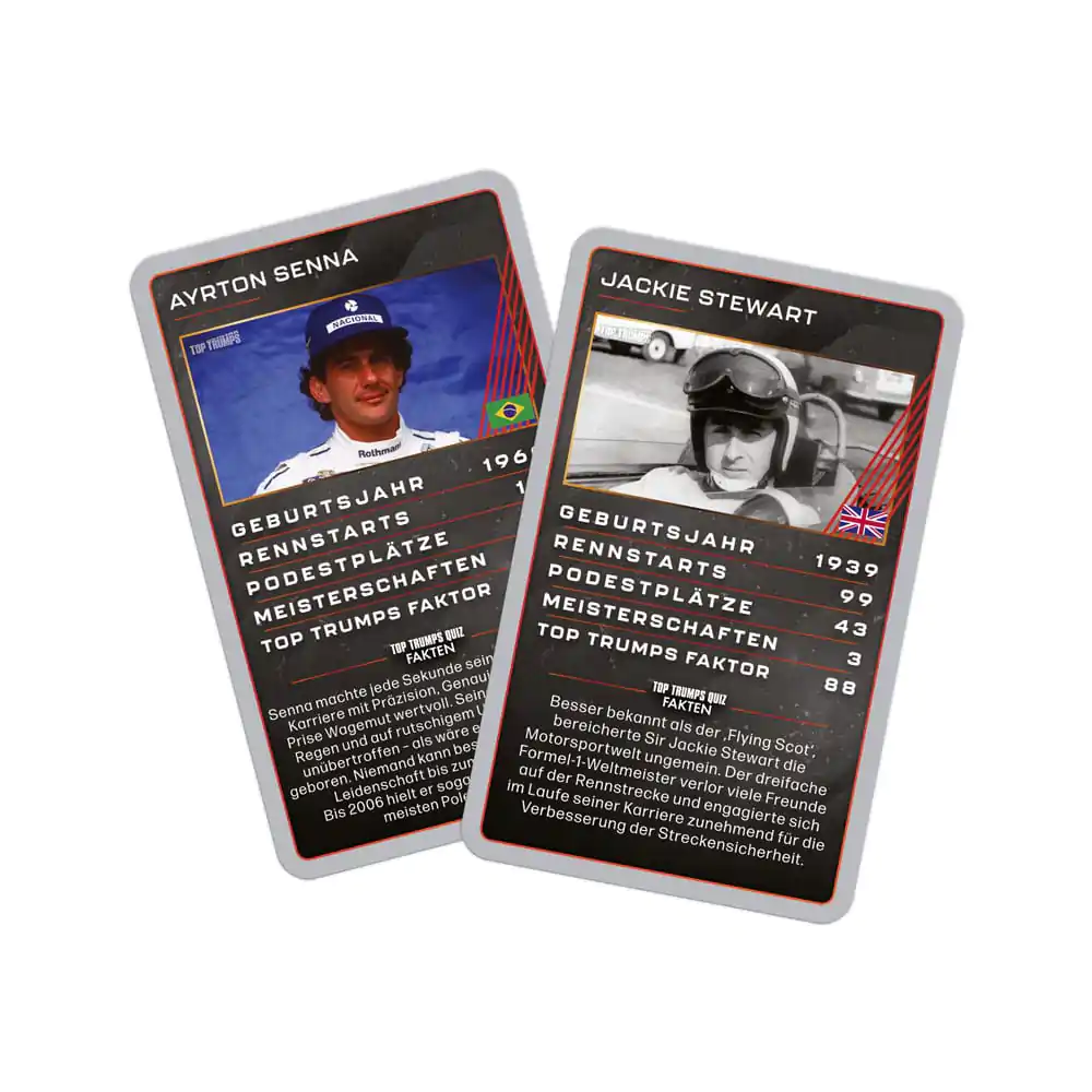 Grand Prix Helden Card Game Top Trumps Zberateľské predmety *Nemecká Verzia* produktová fotografia