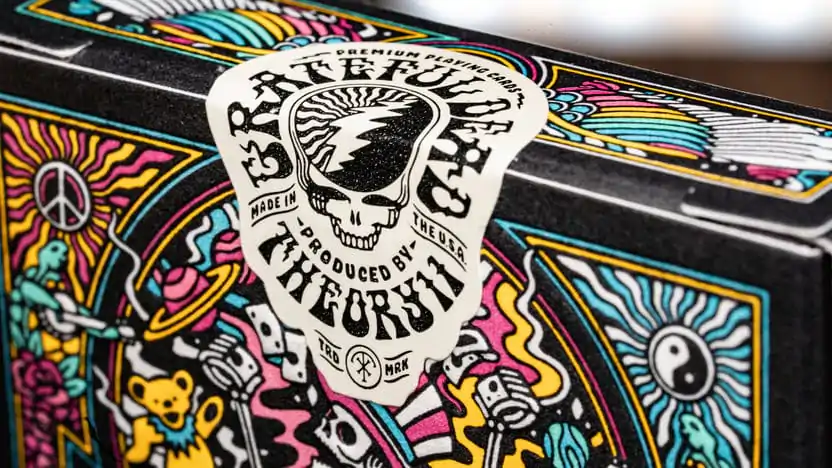 Hracie karty Grateful Dead produktová fotografia