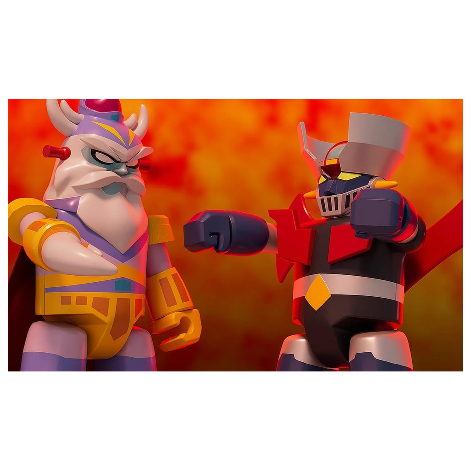 Great Mazinger Brickroid akčná figúrka Great Marshall of Hell 5 cm produktová fotografia