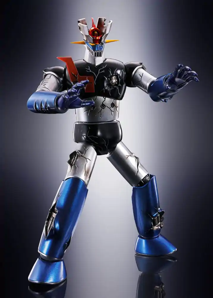 Great Mazinger Soul of Chogokin Diecast Akčná figúrka GX-105D Great Mazinger Z Kakumei Shinka Damage Ver. 17 cm termékfotó