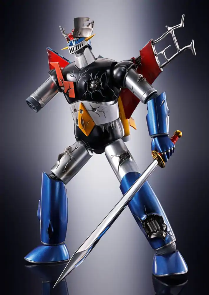 Great Mazinger Soul of Chogokin Diecast Akčná figúrka GX-105D Great Mazinger Z Kakumei Shinka Damage Ver. 17 cm termékfotó