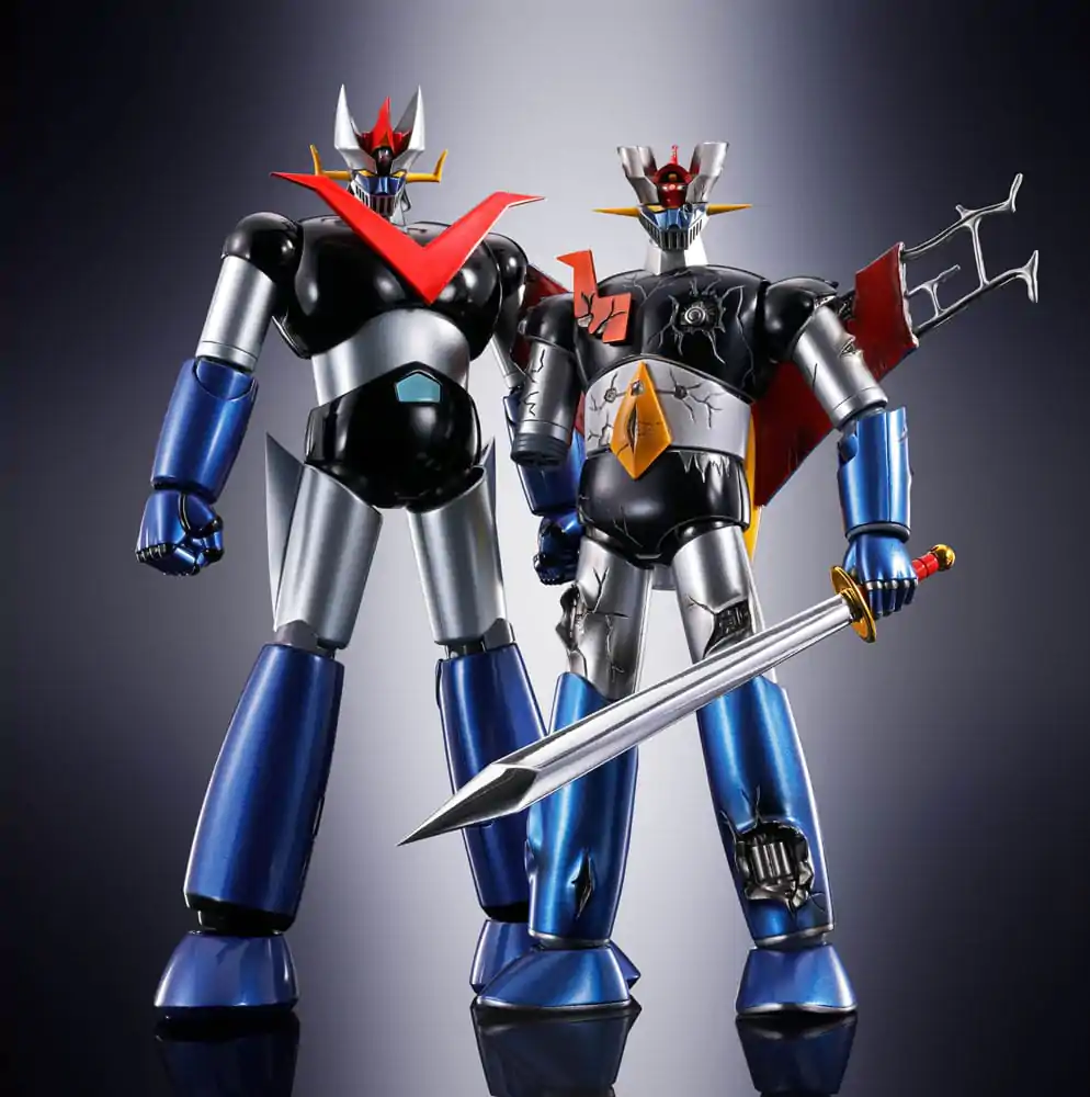 Great Mazinger Soul of Chogokin Diecast Akčná figúrka GX-105D Great Mazinger Z Kakumei Shinka Damage Ver. 17 cm termékfotó