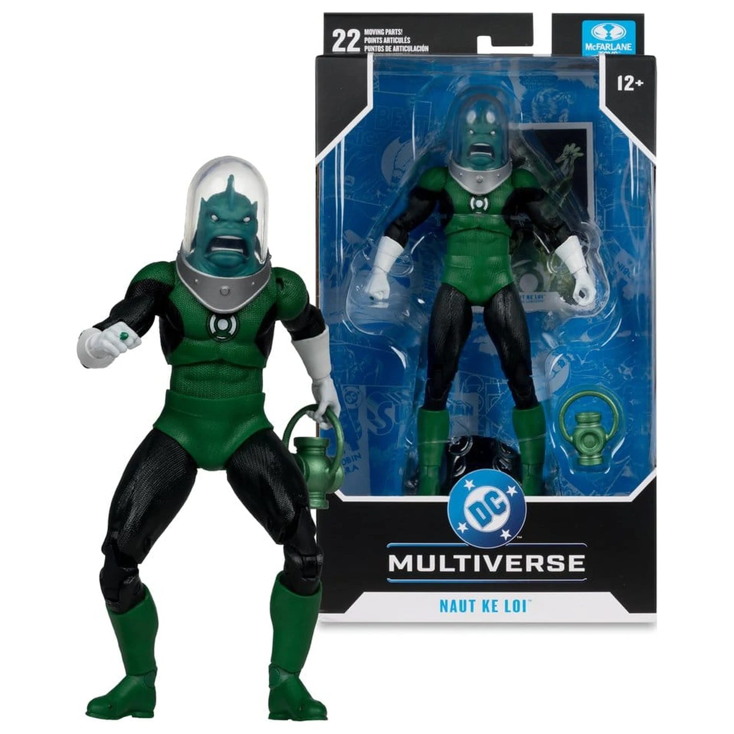 Green Lantern DC Multiverse akčná figúrka Naut Ke Loi 19 cm produktová fotografia