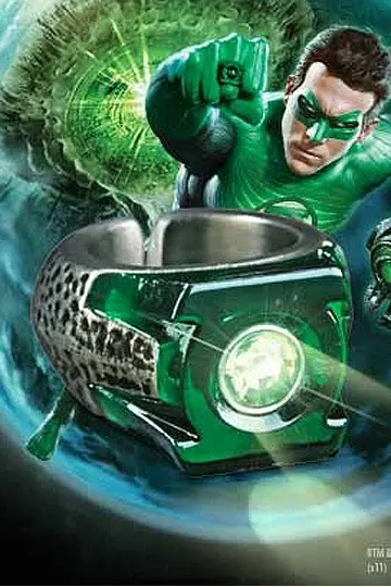 Green Lantern Movie Light-Up Ring - Veľkosť S termékfotó