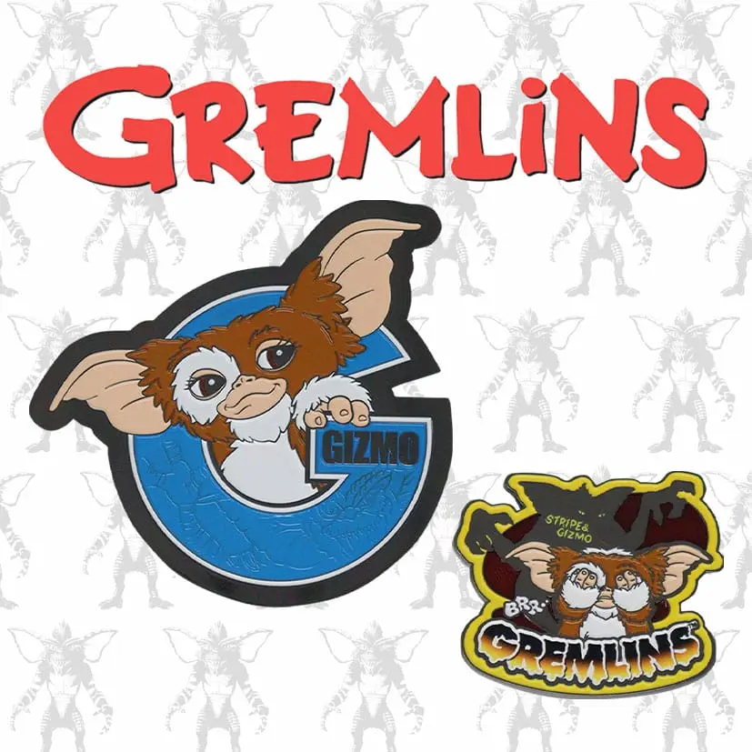 Gremlins Sada odznaku a medailónu Limited Edition produktová fotografia