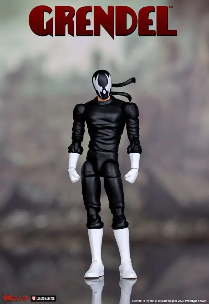 Grendel by Matt Wagner Akčná figúrka 1/12 Grendel (Hunter Rose) 15 cm produktová fotografia