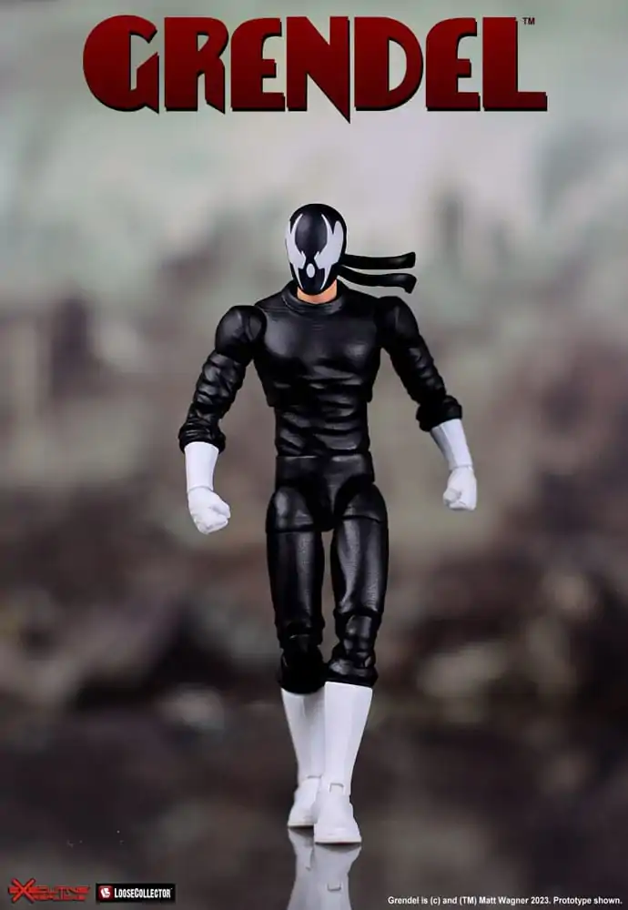 Grendel by Matt Wagner Akčná figúrka 1/12 Grendel (Hunter Rose) 15 cm produktová fotografia