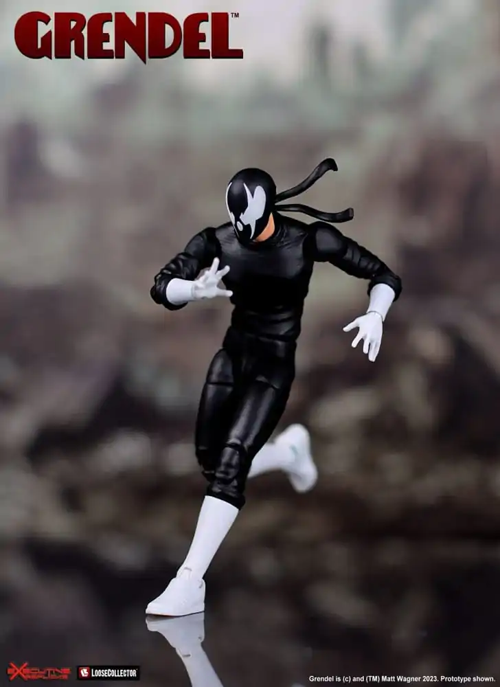 Grendel by Matt Wagner Akčná figúrka 1/12 Grendel (Hunter Rose) 15 cm produktová fotografia