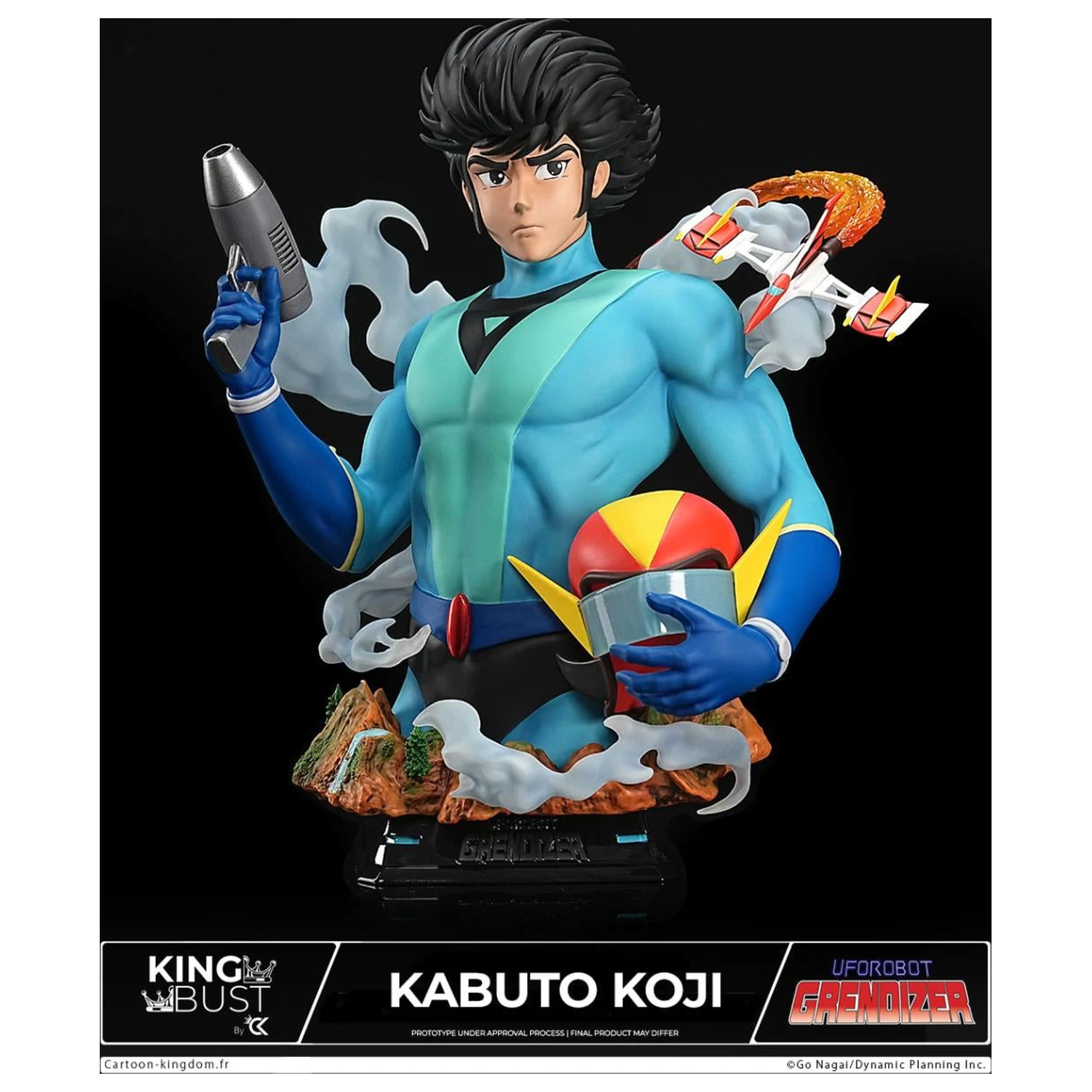 Grendizer Kabuto Koji King busta 1/4 23 cm produktová fotografia