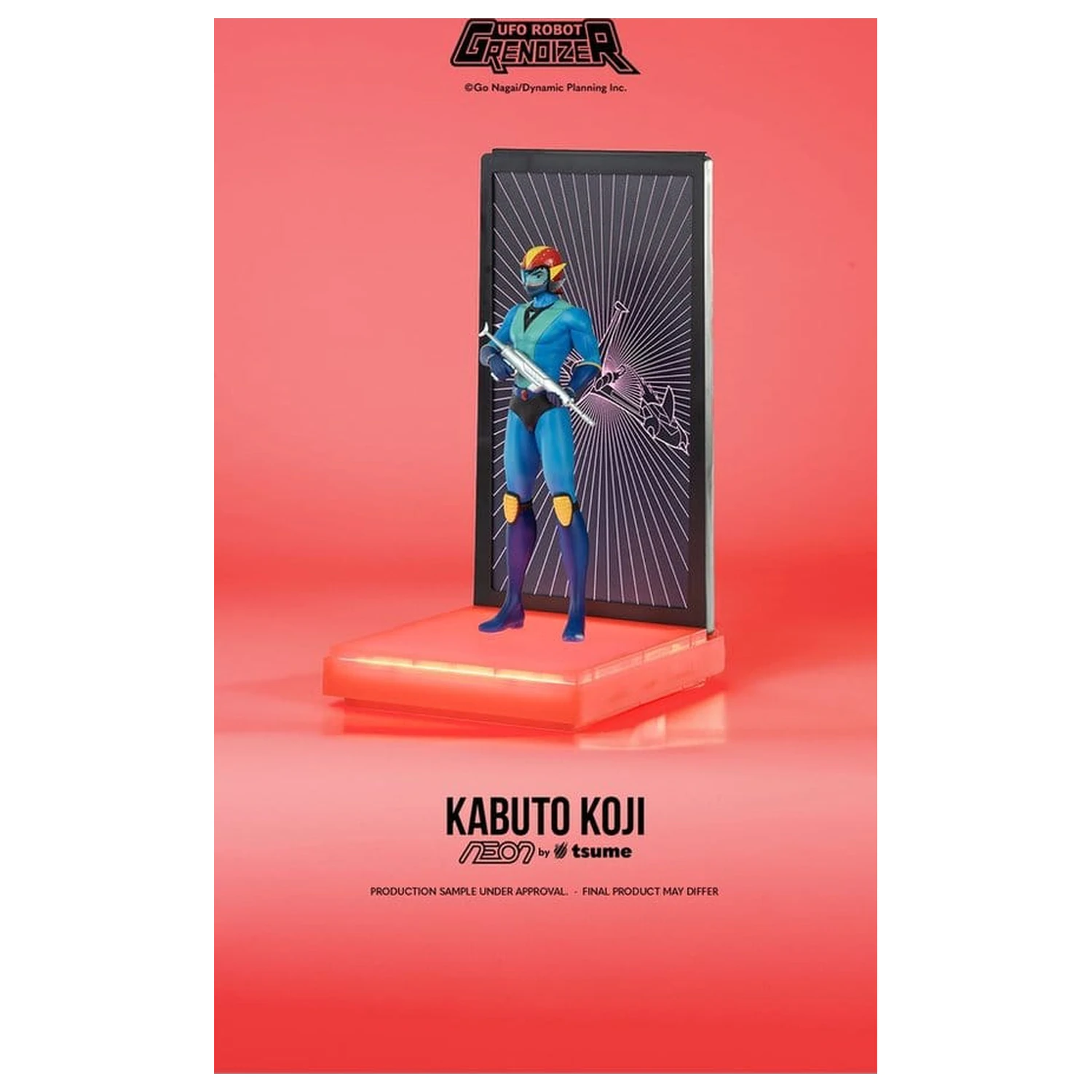 Grendizer Neónová Figúrka 1/9 Kabuto Koji - Alcor 25 cm produktová fotografia