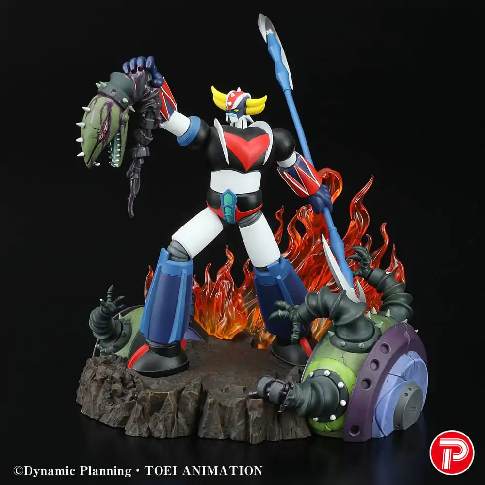 Grendizer Scene Selection 01 PVC socha Grendizer a cry of Victory 14 cm produktová fotografia