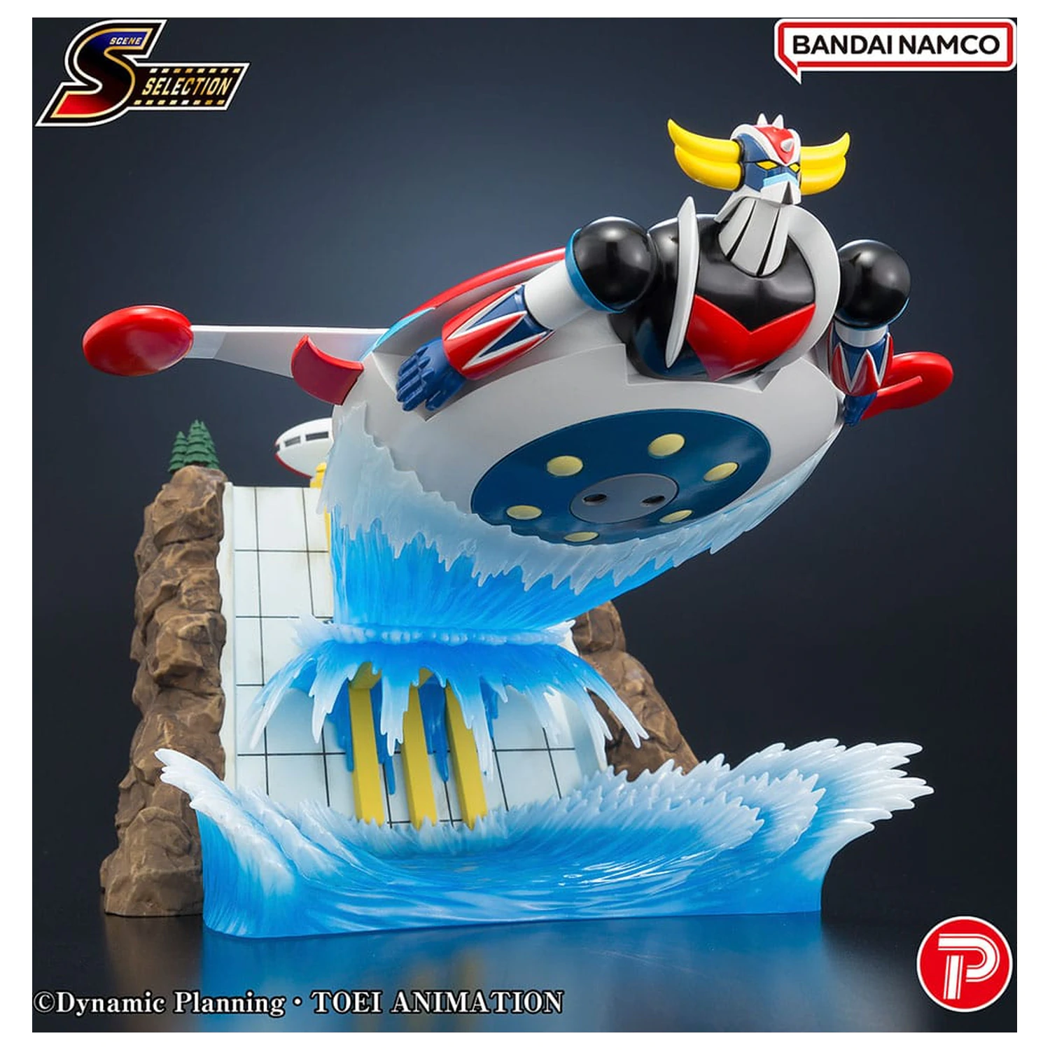 Grendizer Scénický výber 02 PVC socha Grendizer Do nebies zúrivého boja 10 cm produktová fotografia