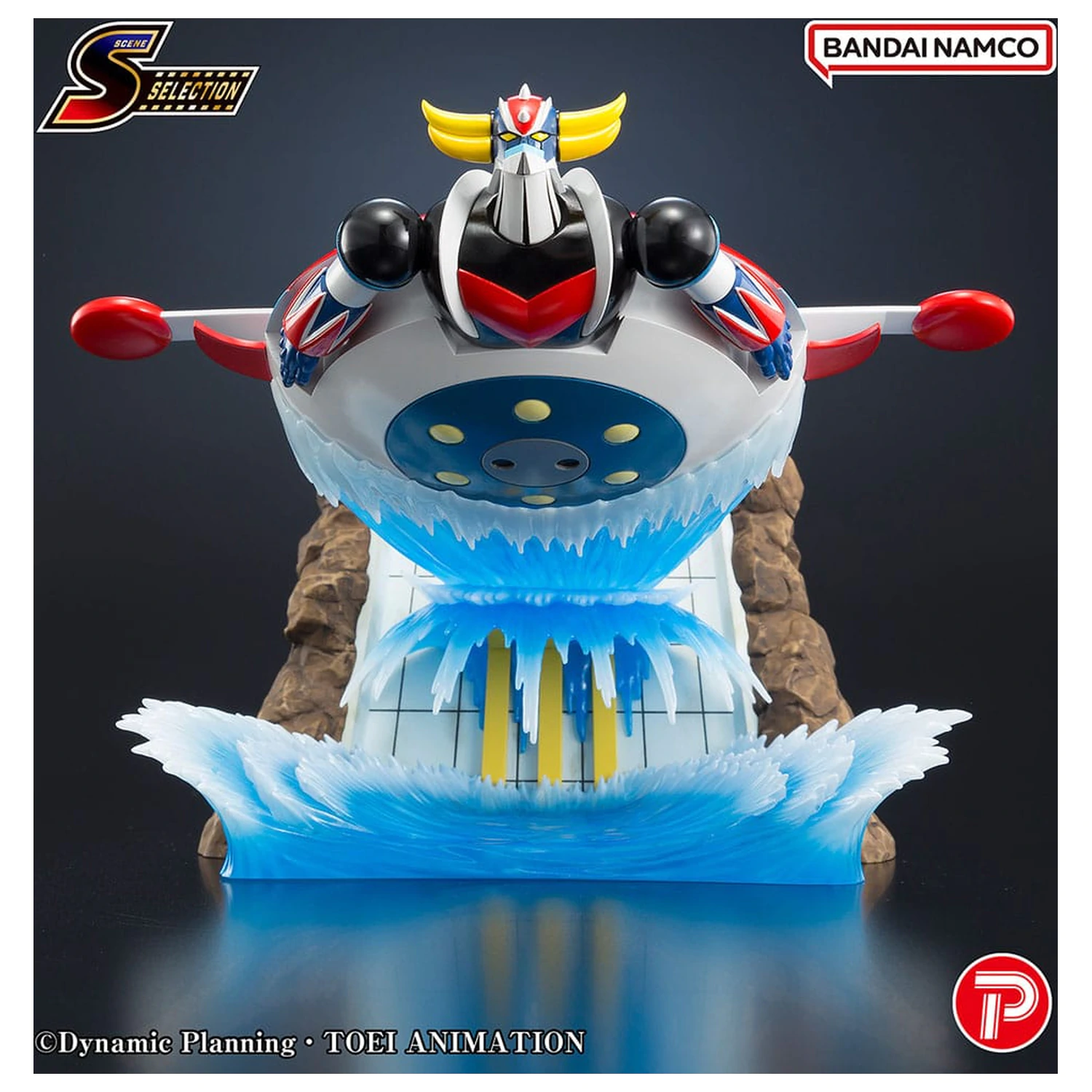Grendizer Scénický výber 02 PVC socha Grendizer Do nebies zúrivého boja 10 cm produktová fotografia