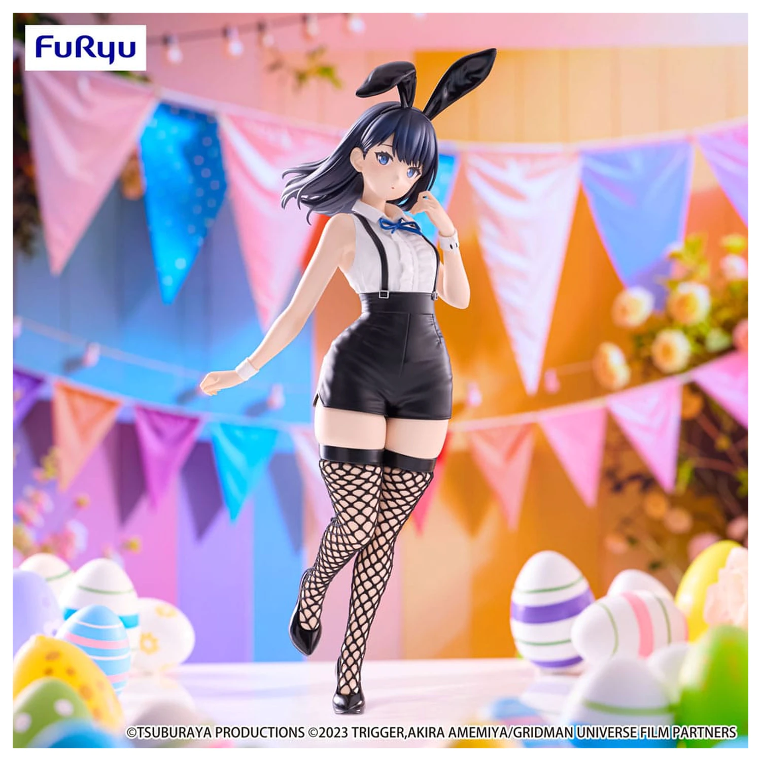 Gridman Universe BiCute Bunnies PVC Socha Rikka Takarada Easter Bunny Ver. 28 cm produktová fotografia
