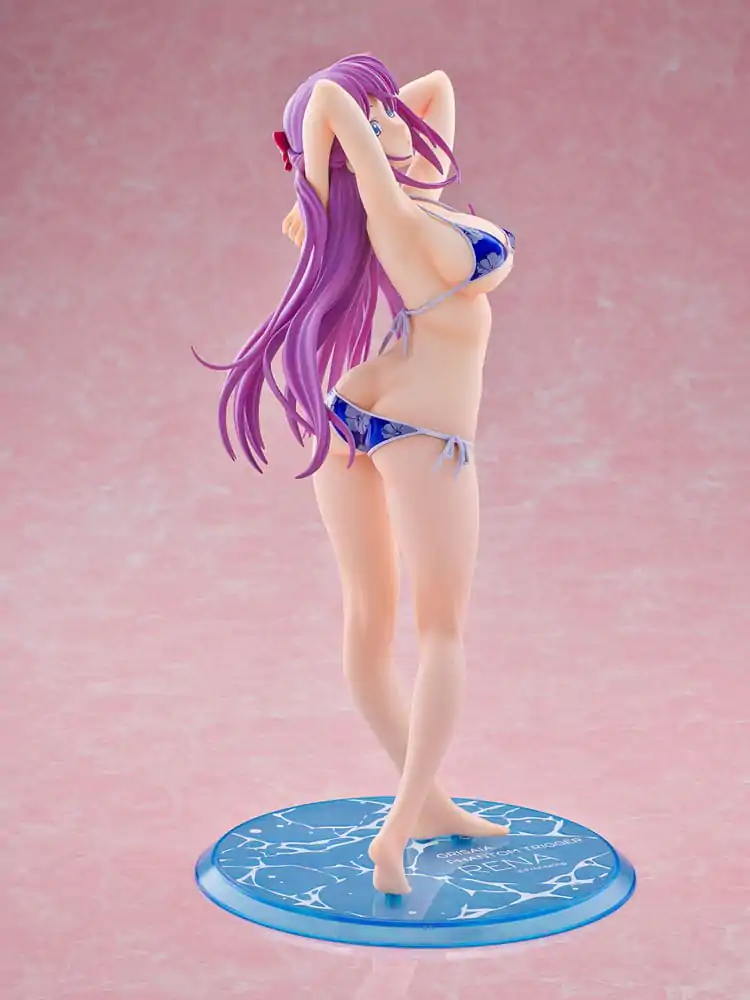 Grisaia Phantom Trigger PVC Socha 1/6 Rena Fukami Metallic Blue Ver. 28 cm produktová fotografia
