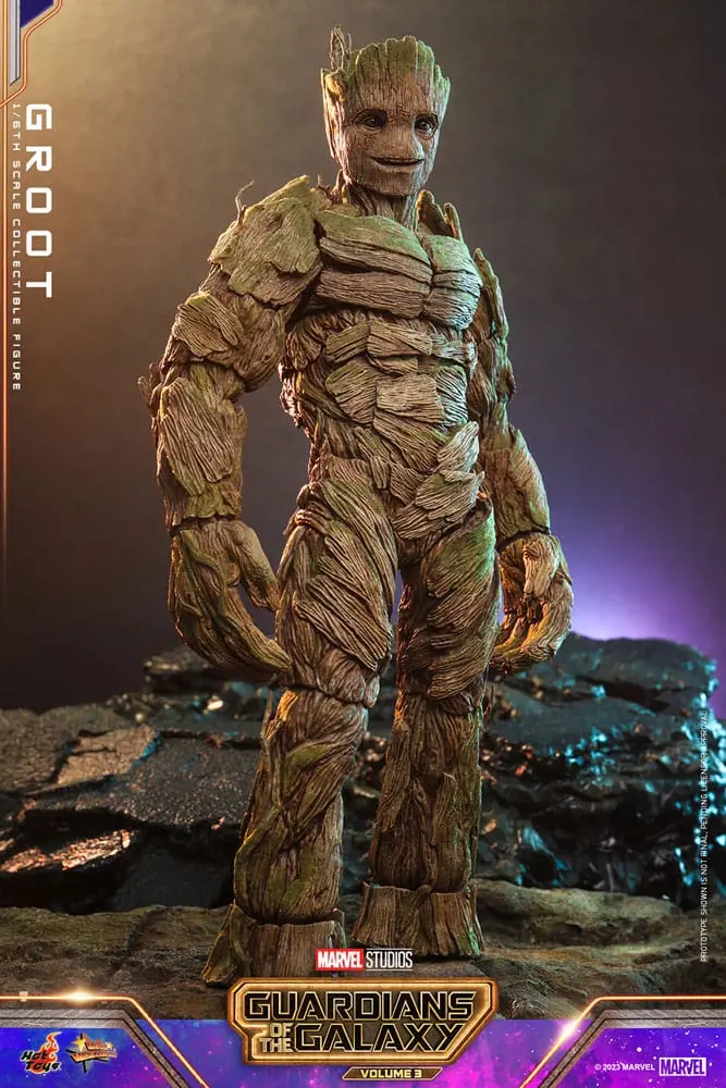 Guardians of the Galaxy Vol. 3 Movie Masterpiece Akčná figúrka 1/6 Groot 32 cm termékfotó