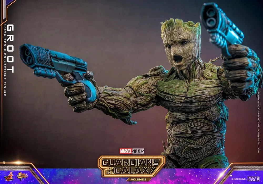 Guardians of the Galaxy Vol. 3 Movie Masterpiece Akčná figúrka 1/6 Groot 32 cm termékfotó