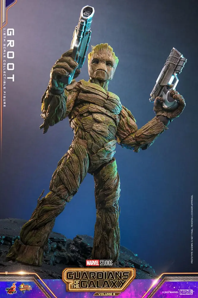 Guardians of the Galaxy Vol. 3 Movie Masterpiece Akčná figúrka 1/6 Groot 32 cm termékfotó