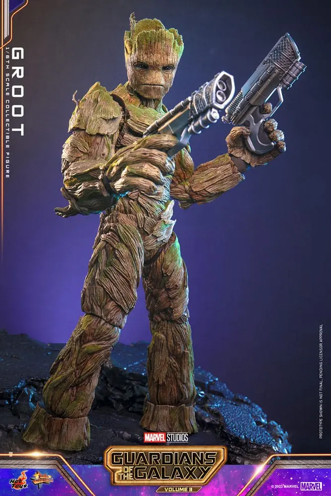 Guardians of the Galaxy Vol. 3 Movie Masterpiece Akčná figúrka 1/6 Groot 32 cm termékfotó