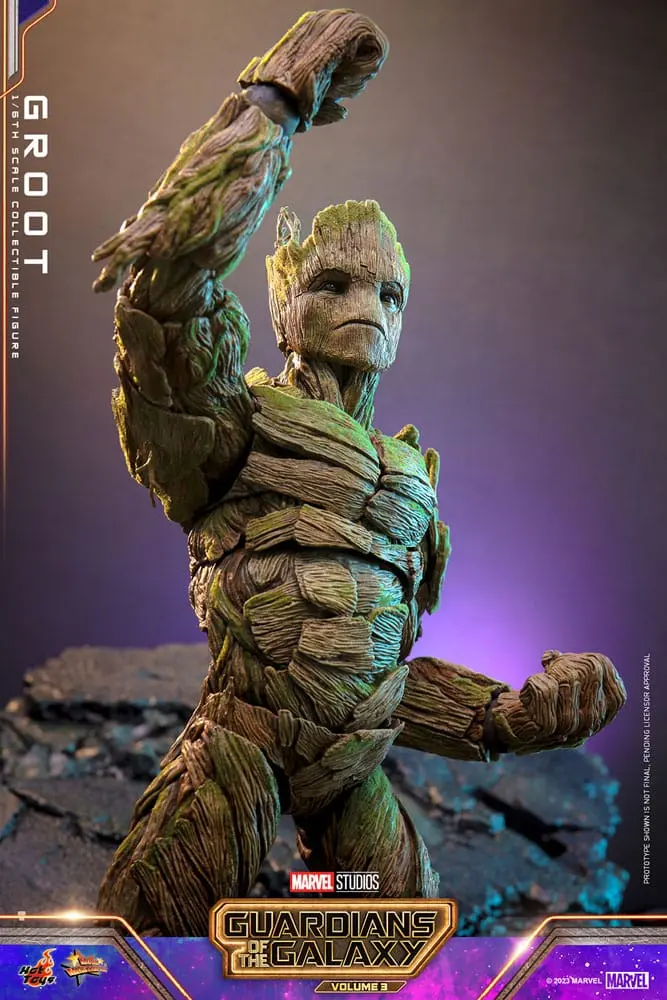 Guardians of the Galaxy Vol. 3 Movie Masterpiece Akčná figúrka 1/6 Groot 32 cm termékfotó