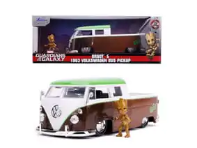 Guardians of the Galaxy Diecast Model 1/24 1963 Zberateľský Autobus Groot produktová fotografia