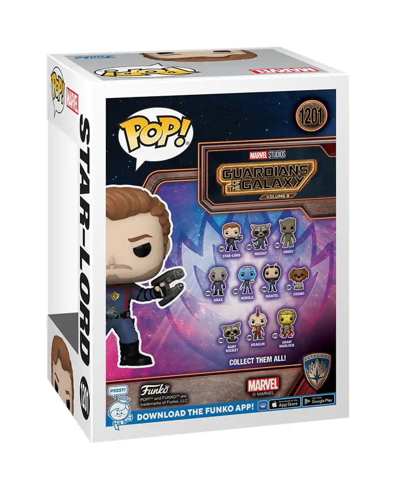 Guardians of the Galaxy Funko POP! Vinylová figúrka Star-Lord(GW) Exclusive Edition 9 cm produktová fotografia