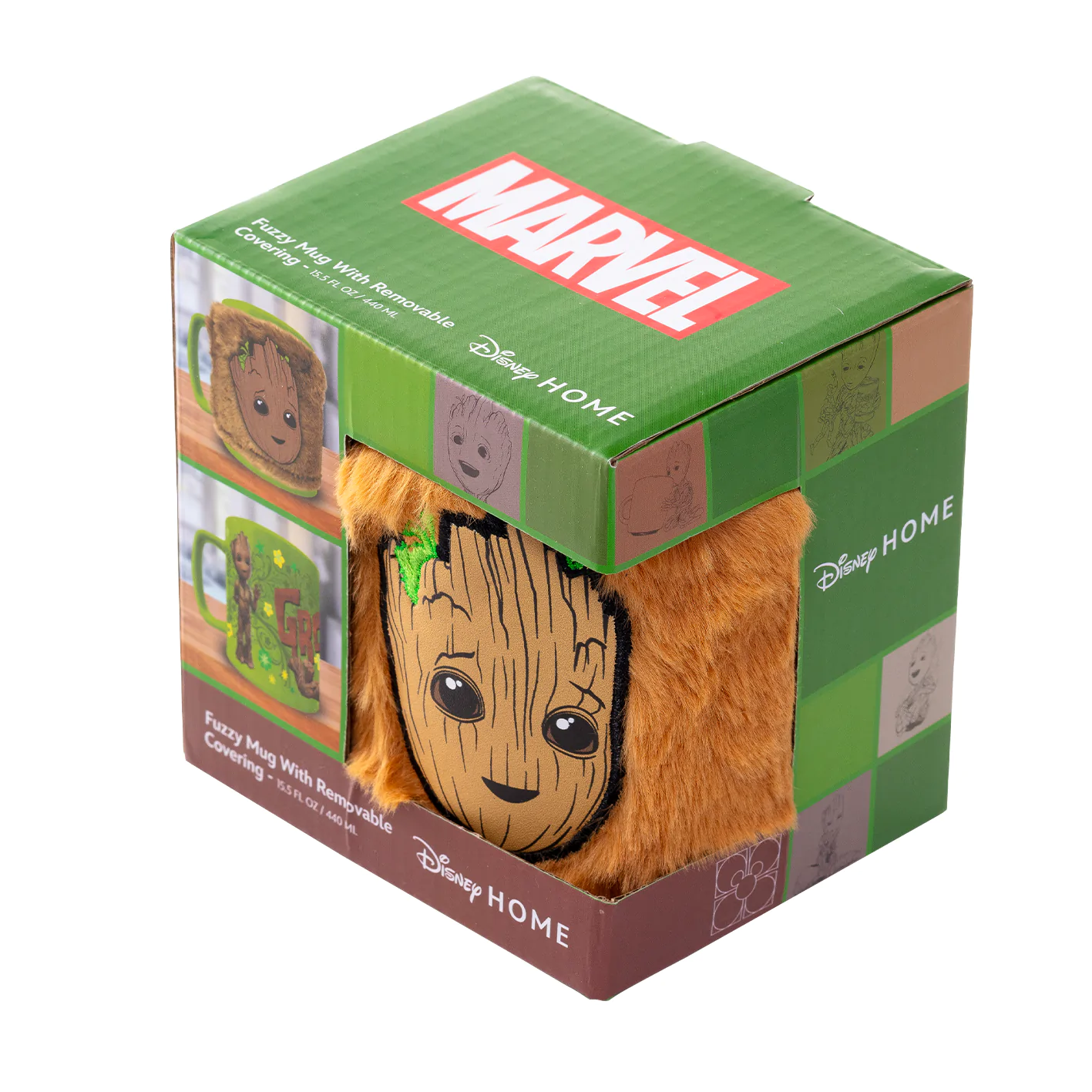 Guardians of the Galaxy Fuzzy Hrnček Groot produktová fotografia