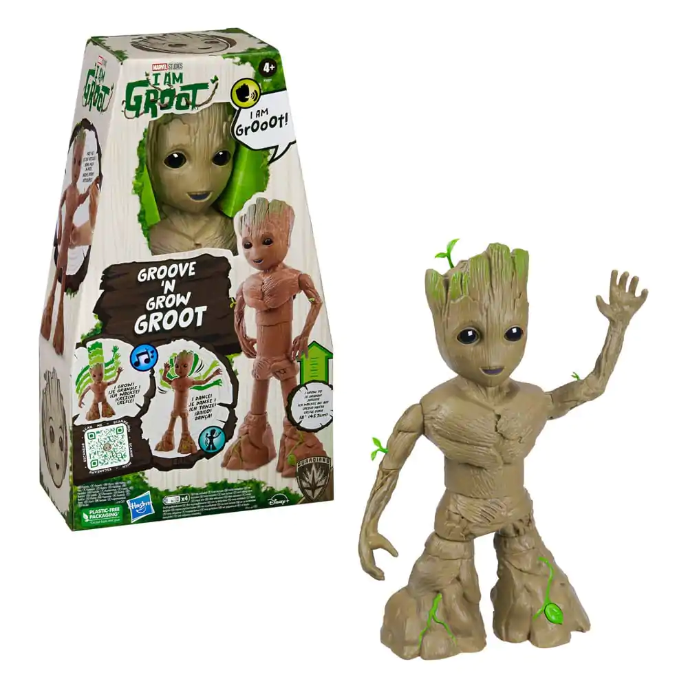 Guardians of the Galaxy Interactive Action Figure Groove &#039;N Grow Groot 34 cm Akčná figúrka produktová fotografia