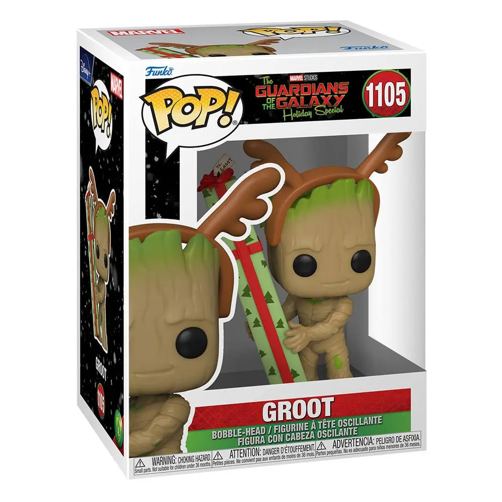 Guardians of the Galaxy Holiday Special POP! Heroes Vinyl figúrka Groot 9 cm termékfotó