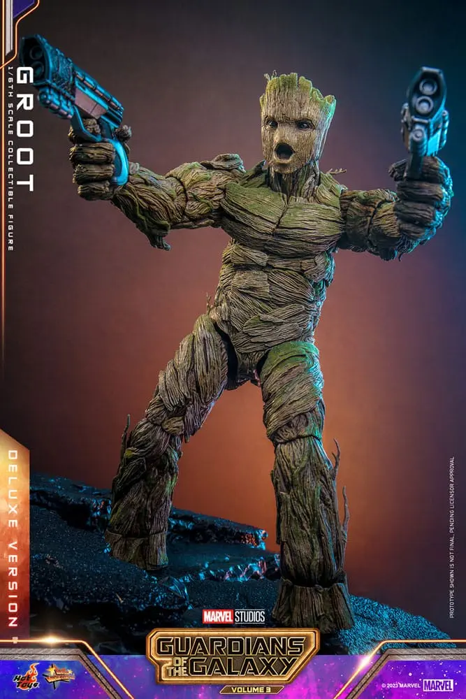 Guardians of the Galaxy Vol. 3 Movie Masterpiece akčná figúrka 1/6 Groot (Deluxe Version) 32 cm termékfotó