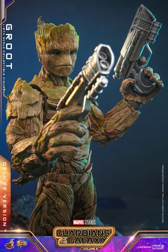 Guardians of the Galaxy Vol. 3 Movie Masterpiece akčná figúrka 1/6 Groot (Deluxe Version) 32 cm termékfotó