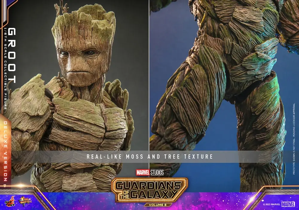 Guardians of the Galaxy Vol. 3 Movie Masterpiece akčná figúrka 1/6 Groot (Deluxe Version) 32 cm termékfotó