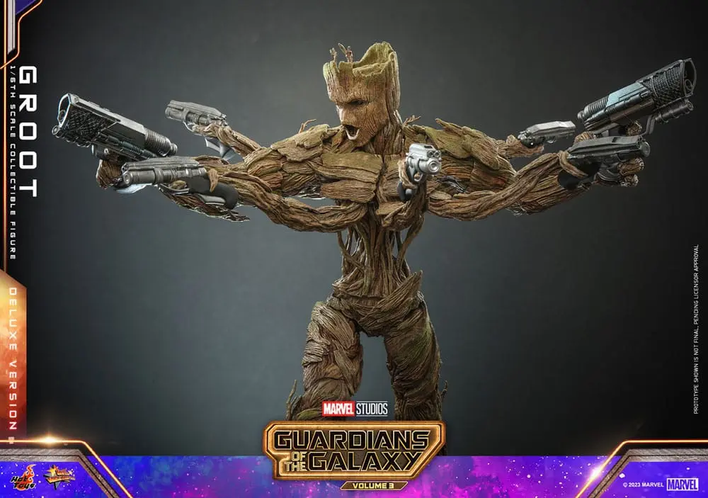 Guardians of the Galaxy Vol. 3 Movie Masterpiece akčná figúrka 1/6 Groot (Deluxe Version) 32 cm termékfotó