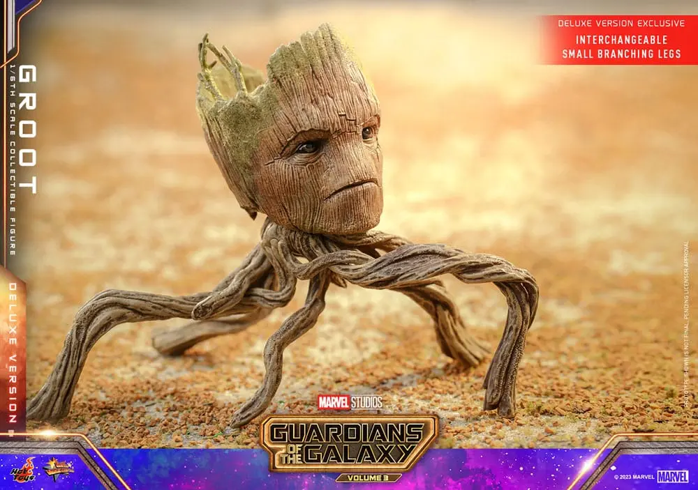 Guardians of the Galaxy Vol. 3 Movie Masterpiece akčná figúrka 1/6 Groot (Deluxe Version) 32 cm termékfotó