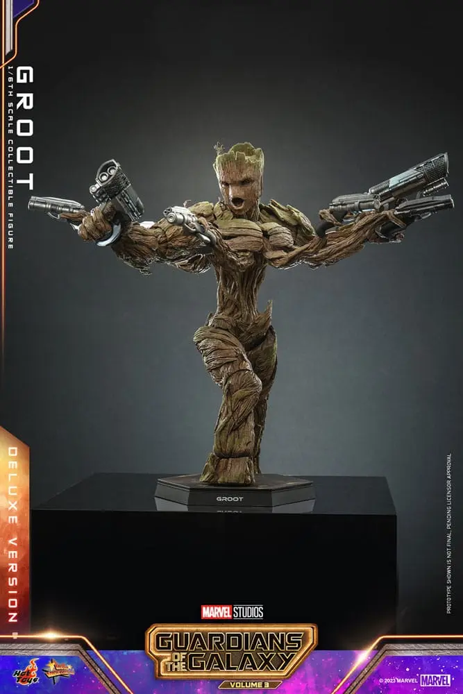 Guardians of the Galaxy Vol. 3 Movie Masterpiece akčná figúrka 1/6 Groot (Deluxe Version) 32 cm termékfotó