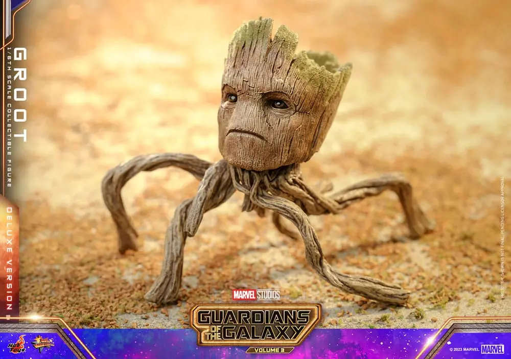 Guardians of the Galaxy Vol. 3 Movie Masterpiece akčná figúrka 1/6 Groot (Deluxe Version) 32 cm termékfotó