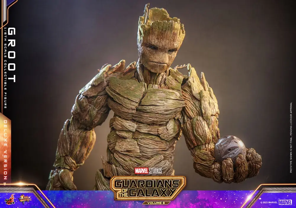 Guardians of the Galaxy Vol. 3 Movie Masterpiece akčná figúrka 1/6 Groot (Deluxe Version) 32 cm termékfotó