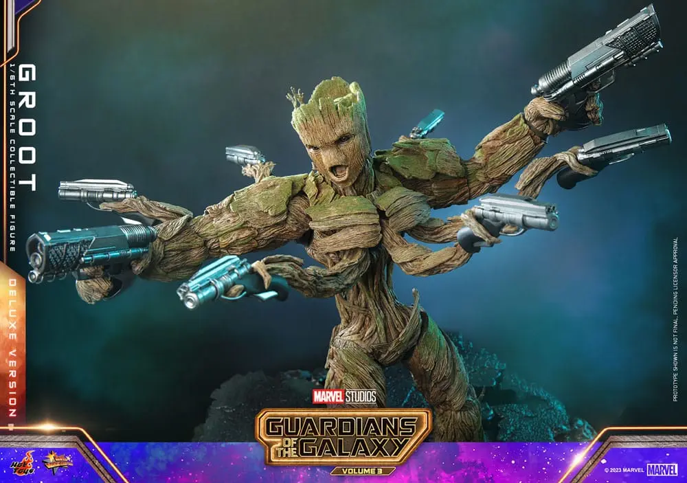 Guardians of the Galaxy Vol. 3 Movie Masterpiece akčná figúrka 1/6 Groot (Deluxe Version) 32 cm termékfotó