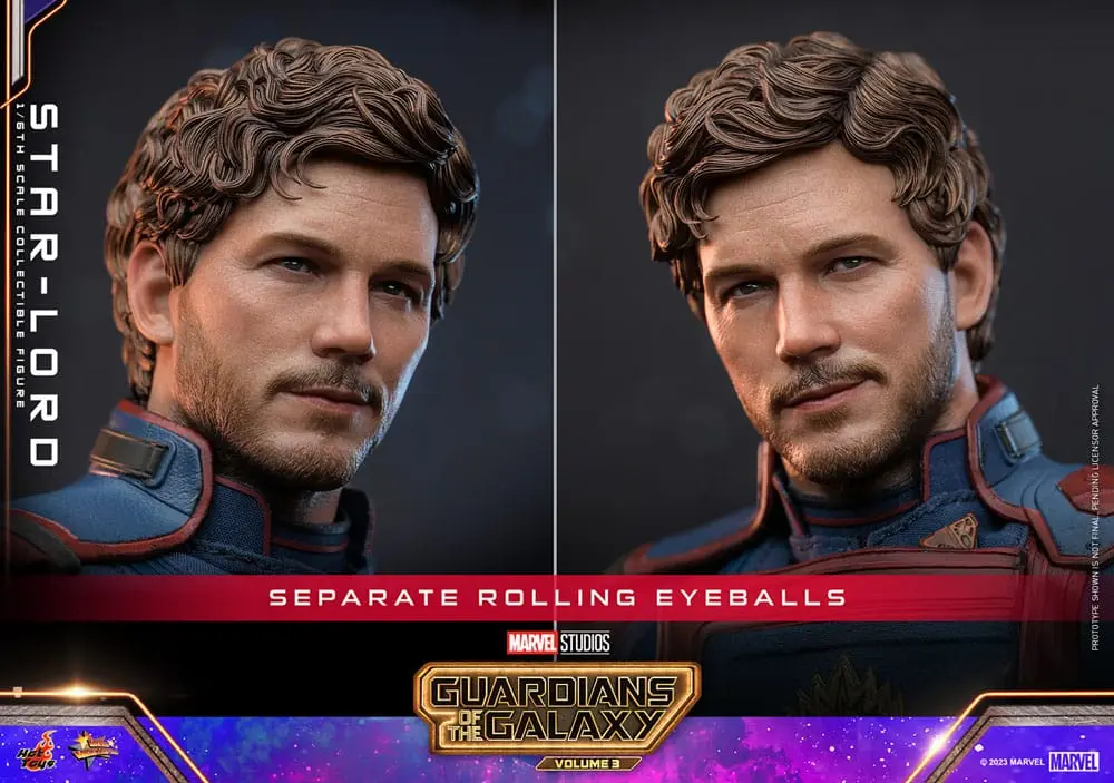 Guardians of the Galaxy Vol. 3 Movie Masterpiece Akčná figúrka 1/6 Star-Lord 31 cm termékfotó