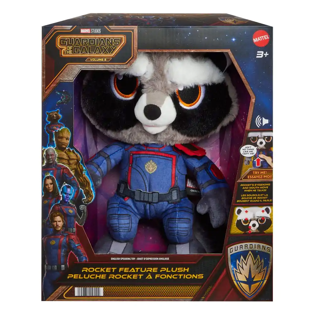 Guardians of the Galaxy Vol. 3 Electronic Plyšová Figúrka Rocket Raccoon 28 cm *German Version* produktová fotografia