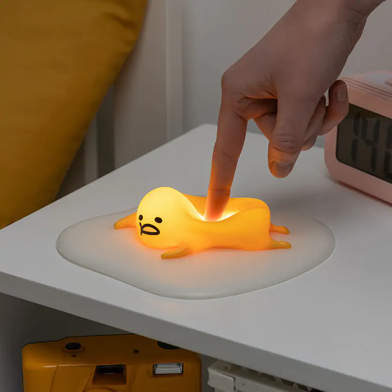 Gudetama 3D lampa produktová fotografia