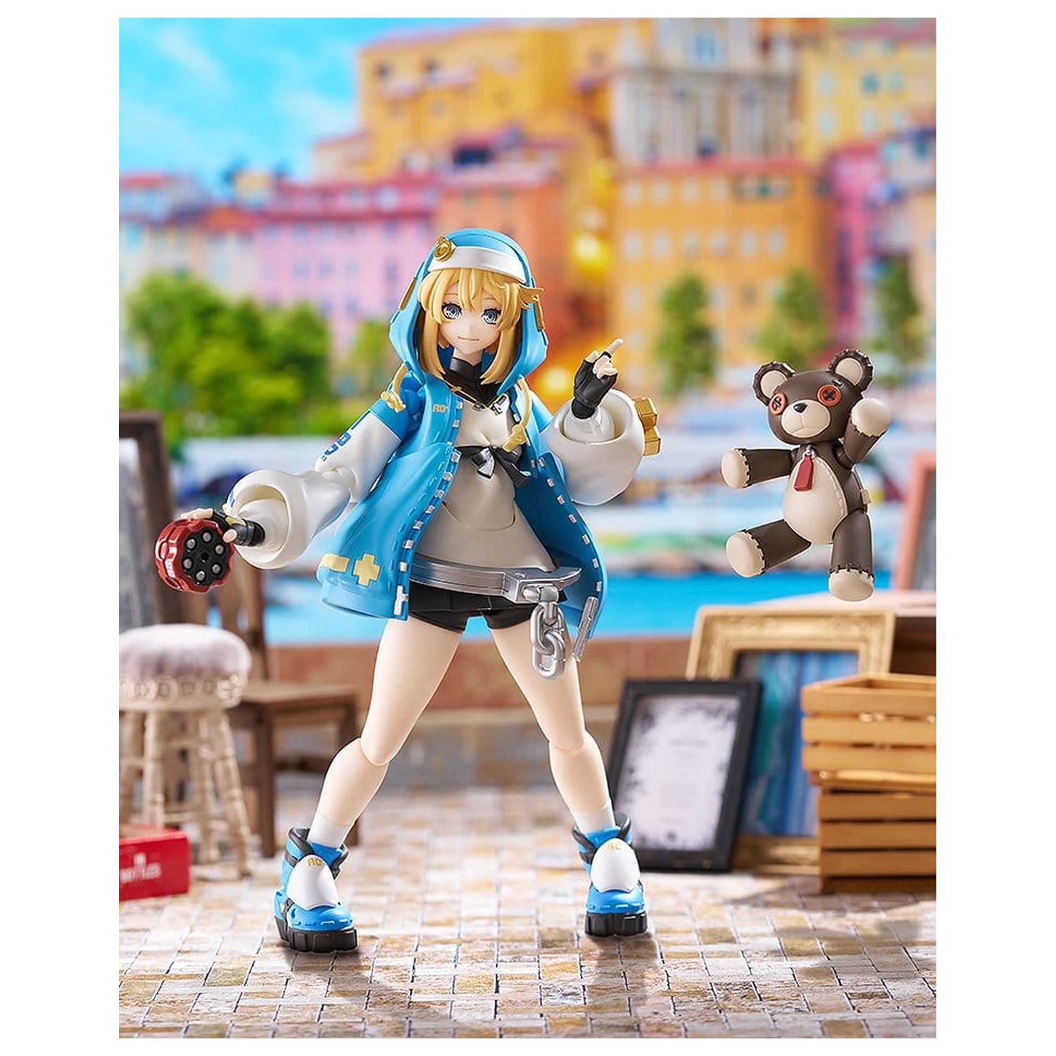 GUILTY GEAR -STRIVE- Figma akčná figúrka Bridget 15 cm produktová fotografia