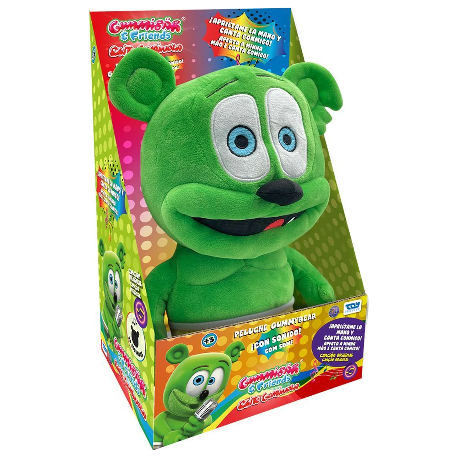 Gummybear & Friends plyšová hračka so zvukom 30 cm produktová fotografia