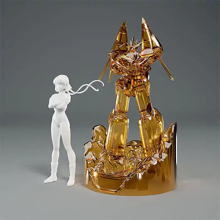 Gunbuster Plastic Model Kit PLAMAX MF-81: minimum factory Noriko Takaya with Gunbuster: Effect Color Ver. 12 cm produktová fotografia