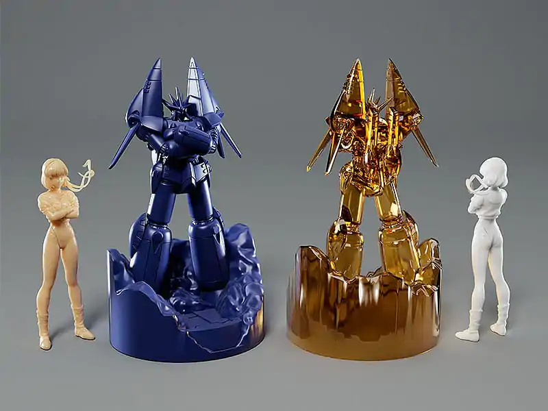 Gunbuster Plastic Model Kit PLAMAX MF-81: minimum factory Noriko Takaya with Gunbuster: Effect Color Ver. 12 cm produktová fotografia