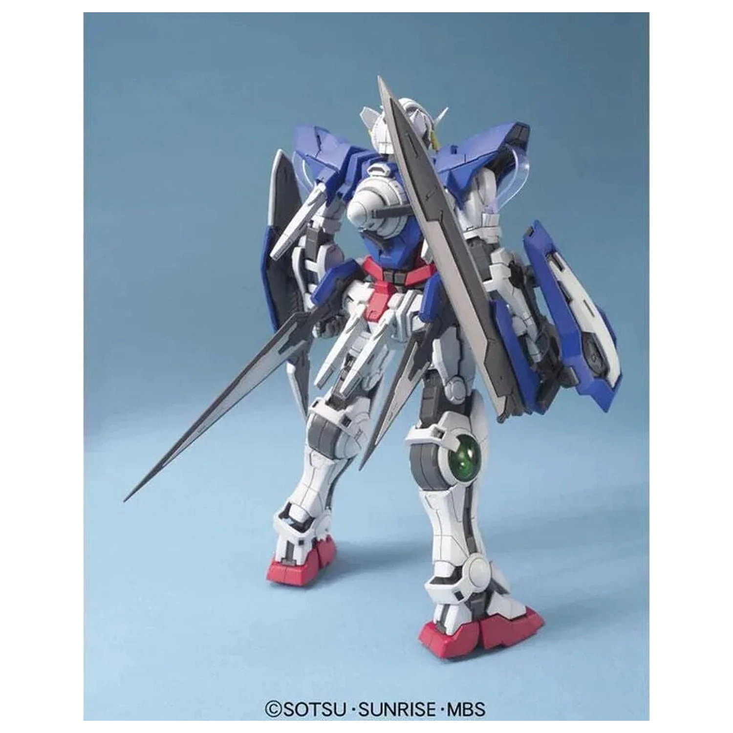 Gundam 00 GN-001 Gundam Exia modelárska súprava MG 1/100 produktová fotografia