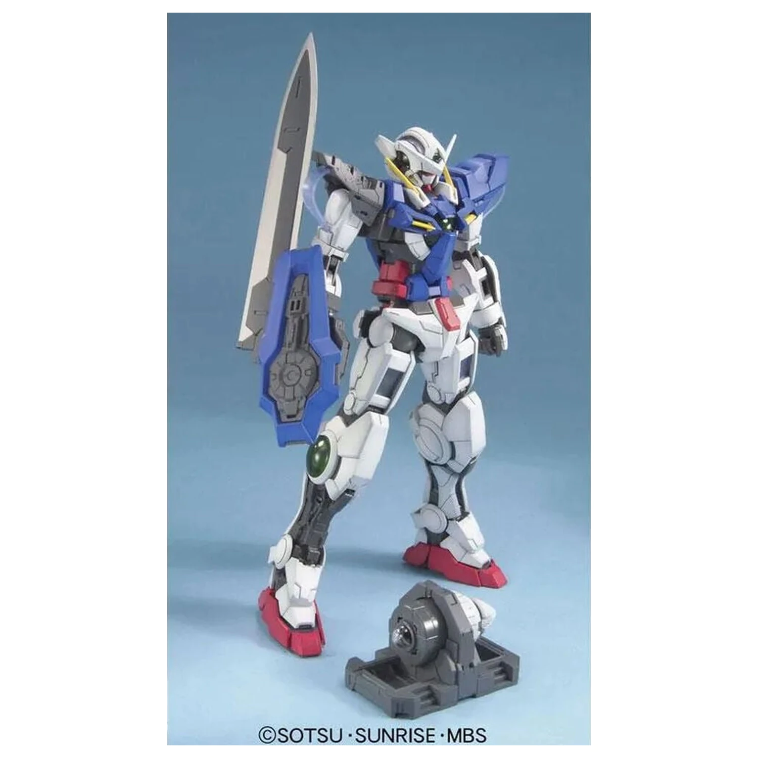 Gundam 00 GN-001 Gundam Exia modelárska súprava MG 1/100 produktová fotografia
