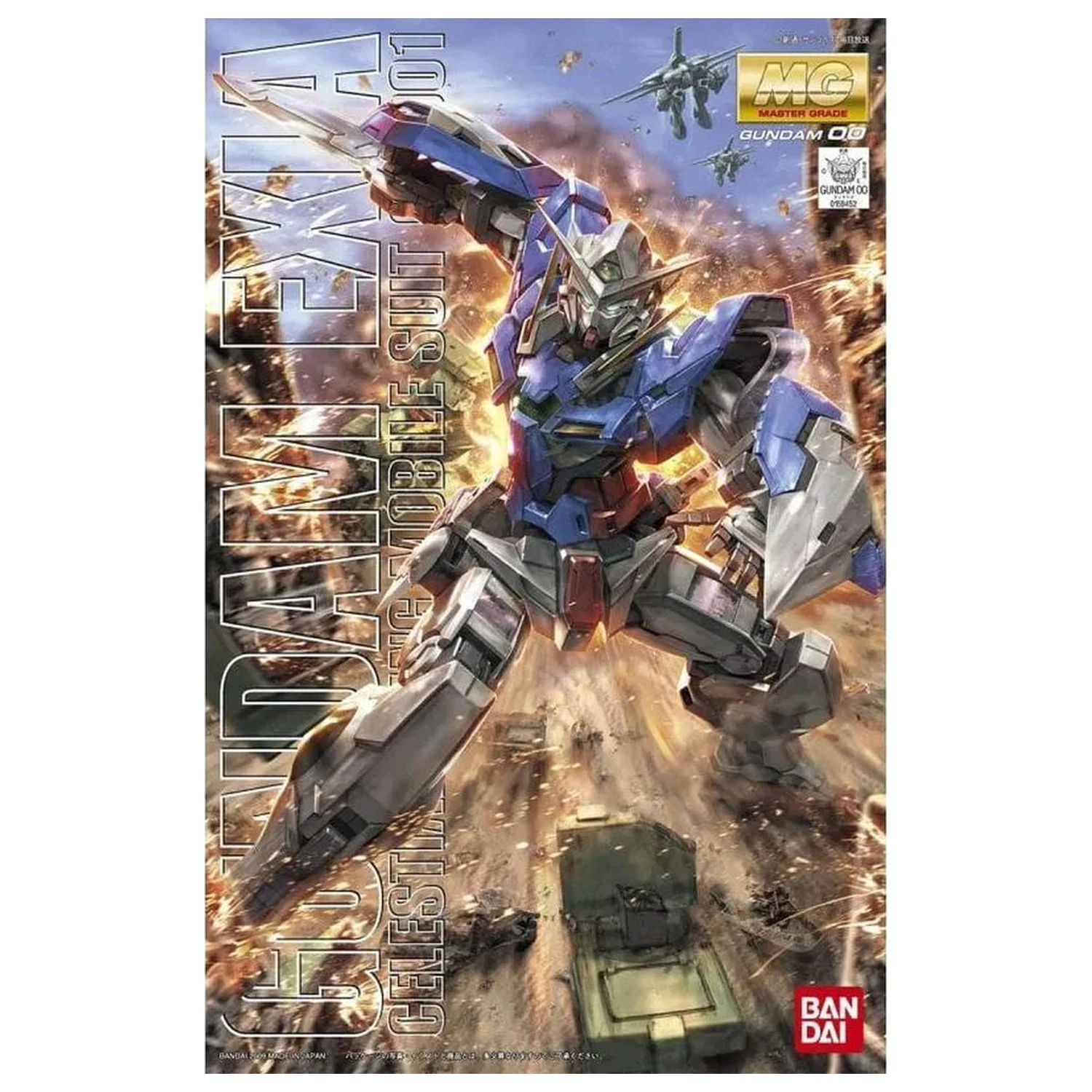 Gundam 00 GN-001 Gundam Exia modelárska súprava MG 1/100 produktová fotografia