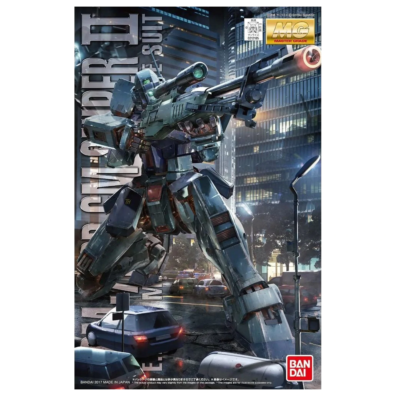 Gundam 0080 War in the Pocket RGM-79SP GM Sniper II Mobile Suit modelová súprava MG 1/100 produktová fotografia