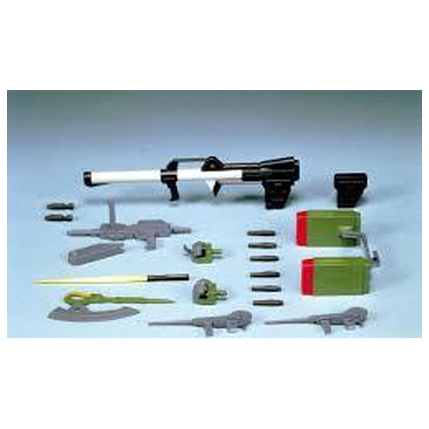 Gundam 1/144 Buki Set Plastikový model produktová fotografia